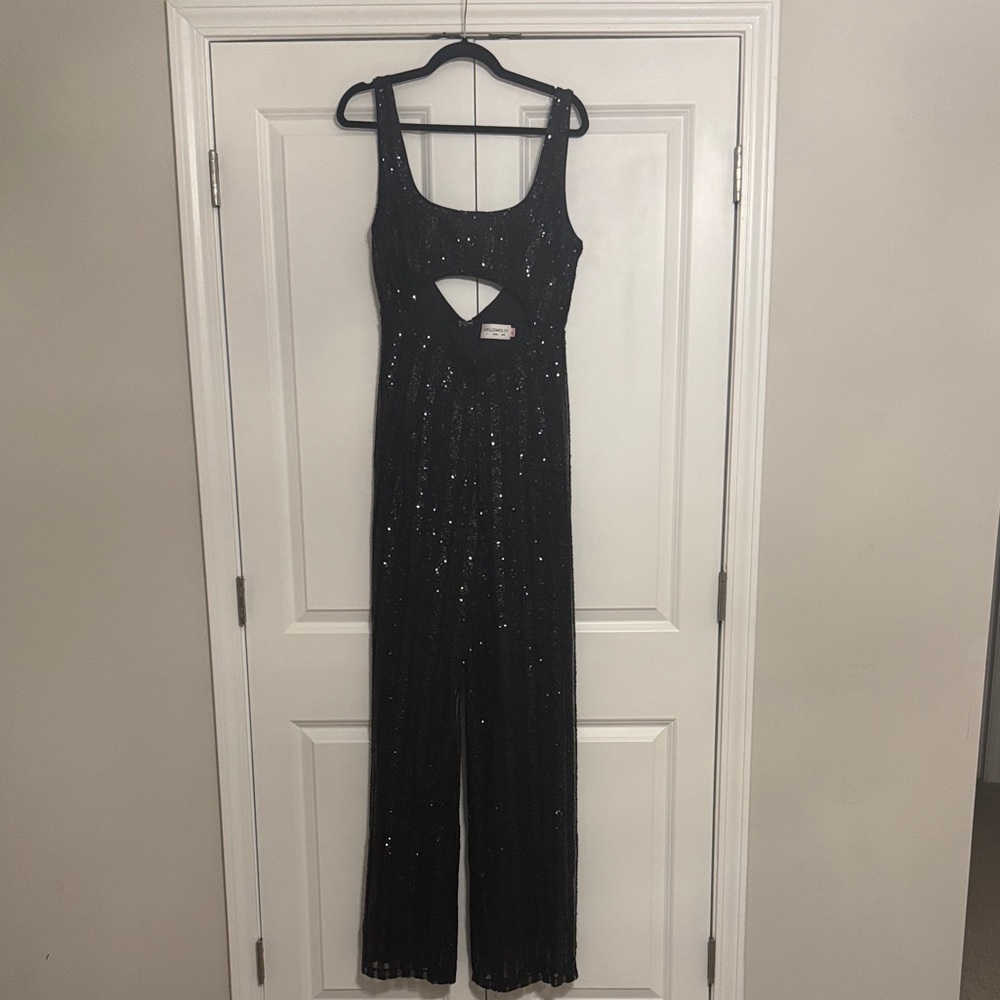 Hello Molly Midnight Sparkle Jumpsuit